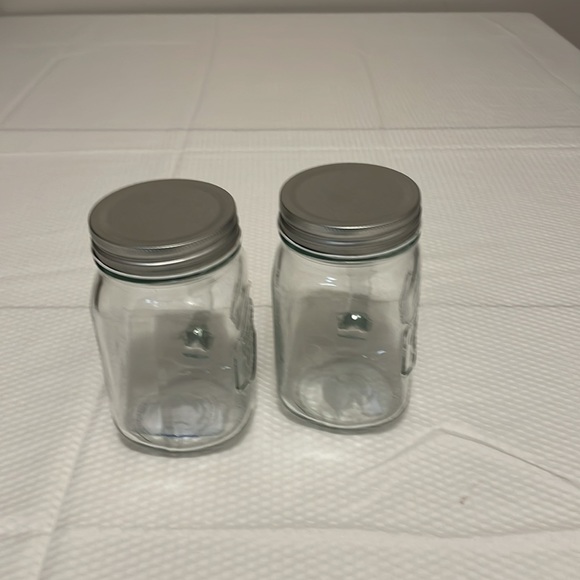 Set of two Estilo Mason Drinking Jar with Lid and handle. - Picture 3 of 6